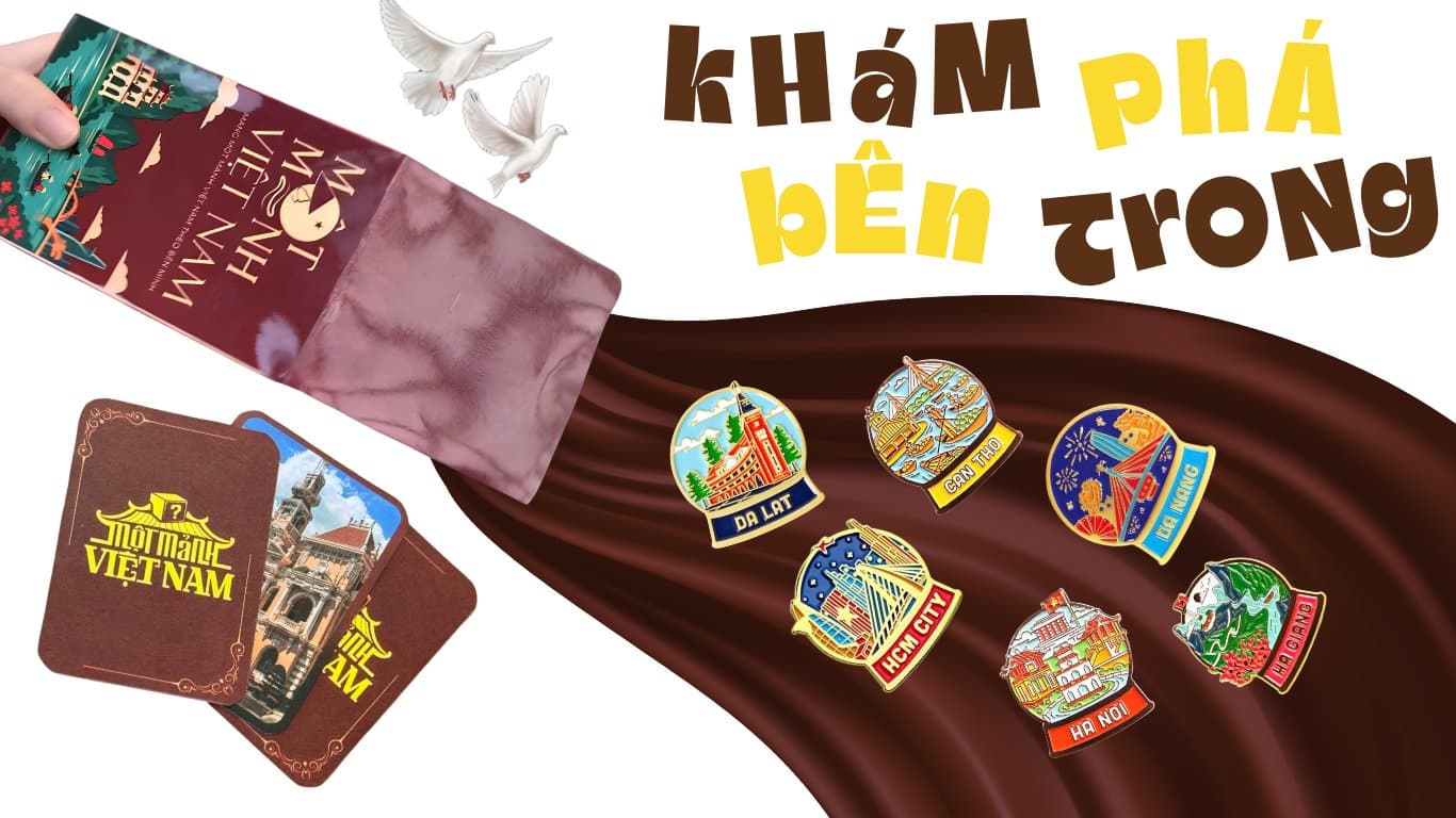 Khám phá bên trong hộp blindbox Một Mảnh Việt Nam